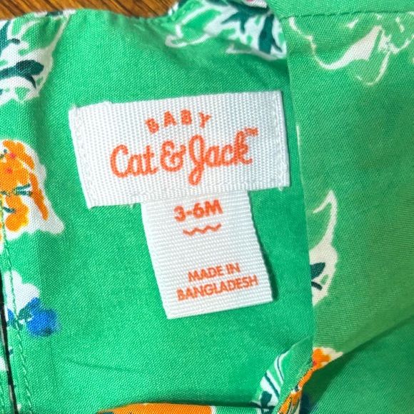 NWT - 2 Cat & Jack Infant Rompers - Size 3-6 months - Picture 8 of 9